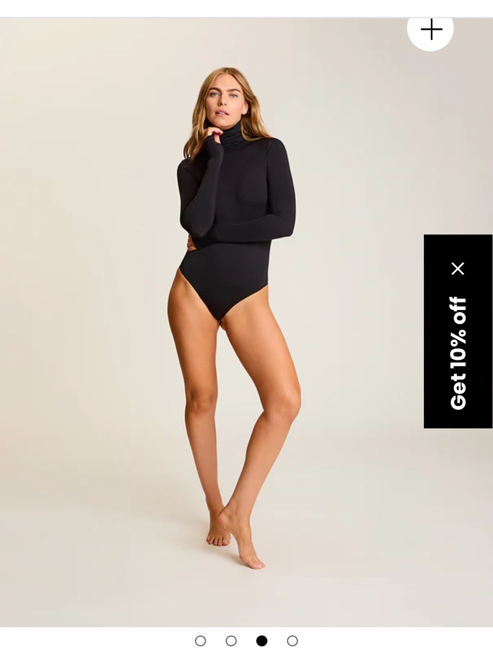 Commando prima bodysuit thong OS NWT
